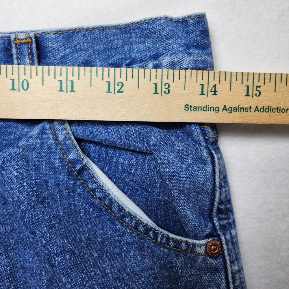 Ralph Lauren Polo Jeans Boys 16 Denim Carpenter Wide Leg Flag Heritage 28x28